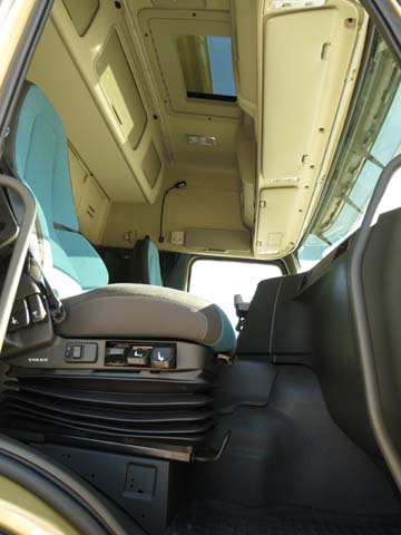 La cabina FM Globetrotter LXL admite sin problemas recorridos de gran ruta.